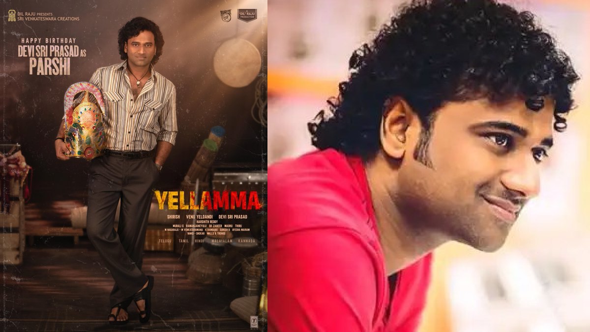 Devi Sri Prasad as Parshi in Yellamma first-look poster