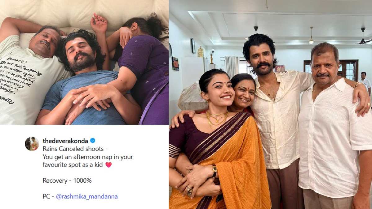 Vijay Deverakonda Chooses Family Time as Hyderabad Rains Disrupt Shoot