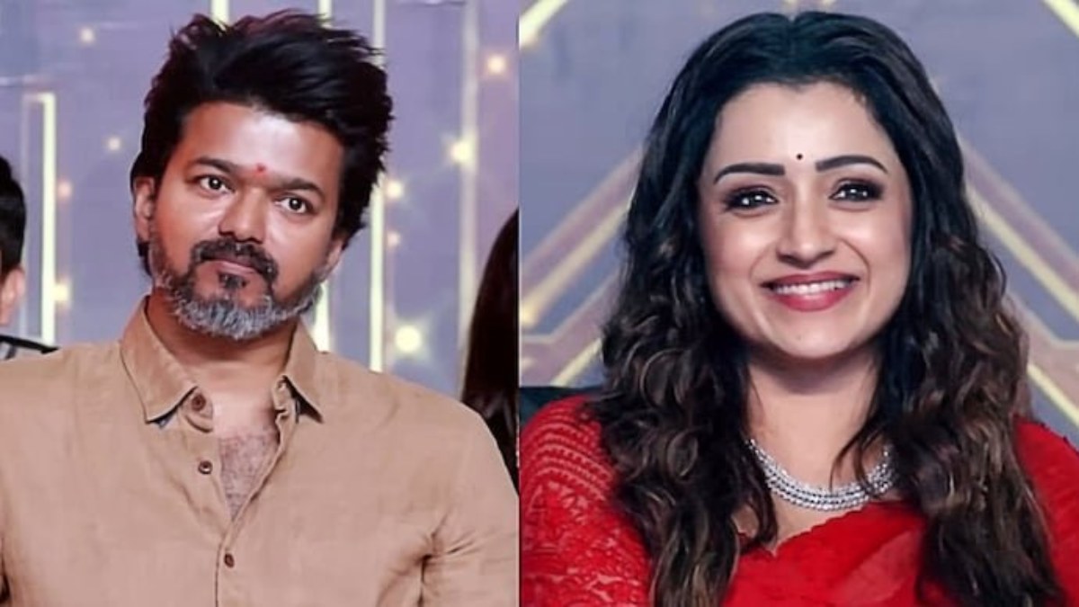 Vijay and Trisha Krishnan