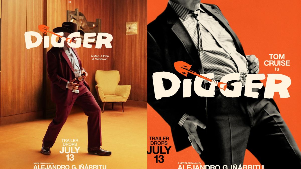 Tom Cruise Unveils Digger Poster