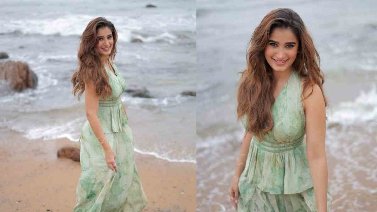 Rasha Thadani Turns Heads on Vizag Beaches Ahead of Telugu Debut 'Srinivasa Mangapuram