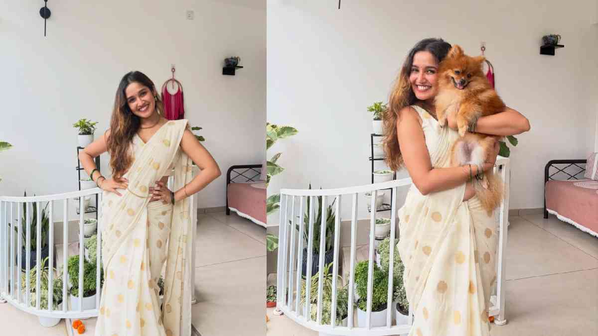 Anikha Surendran’s Saree Look Is a Perfect Onam Style Statement