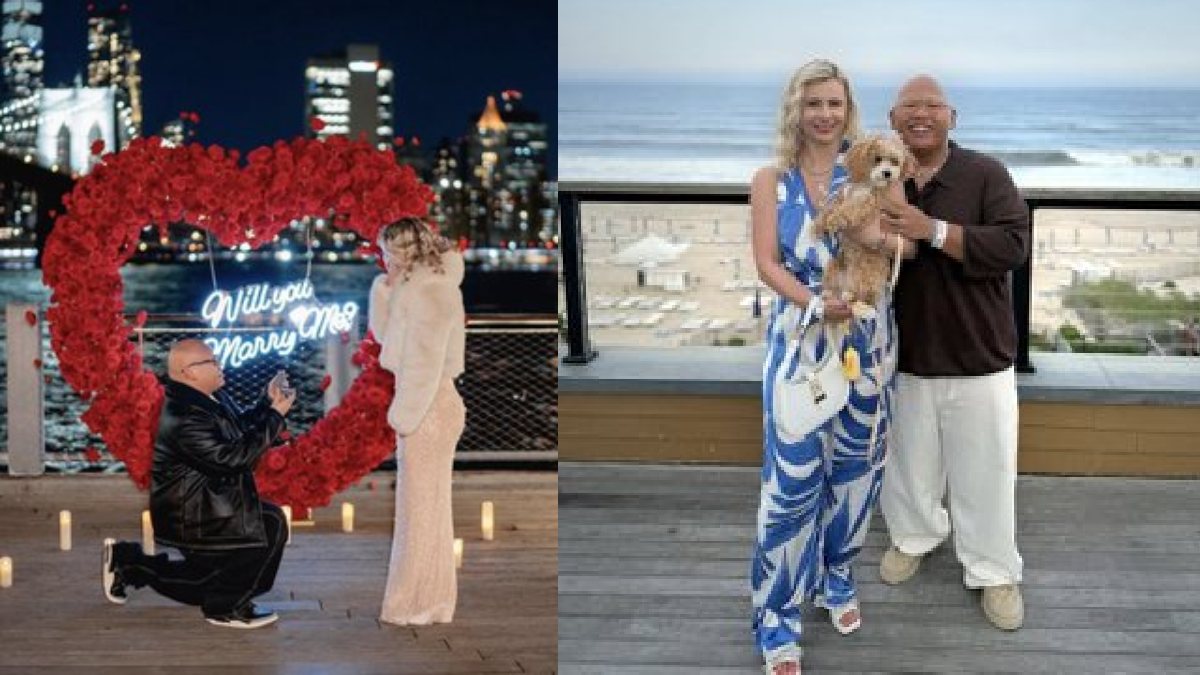 Jacob Batalon and Veronica Leahov wedding celebration