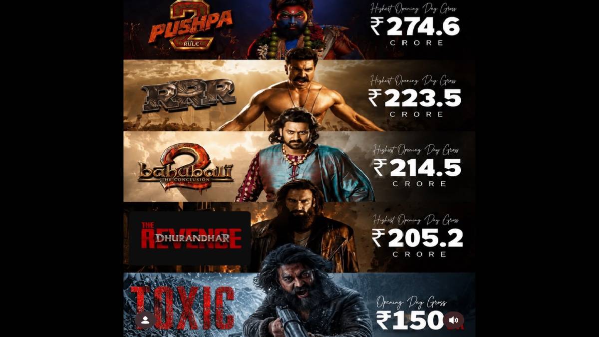 Toxic Enters Top 10 Highest Opening-Day Worldwide Grossers With ₹150 Crore Estimated Collection