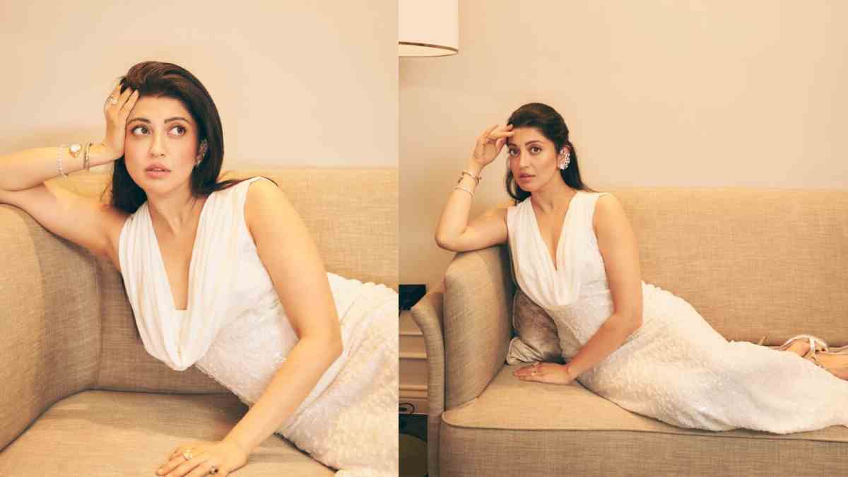 Pranitha Subhash Stuns in Elegant White Ensemble, Wins Hearts with Her Timeless Style