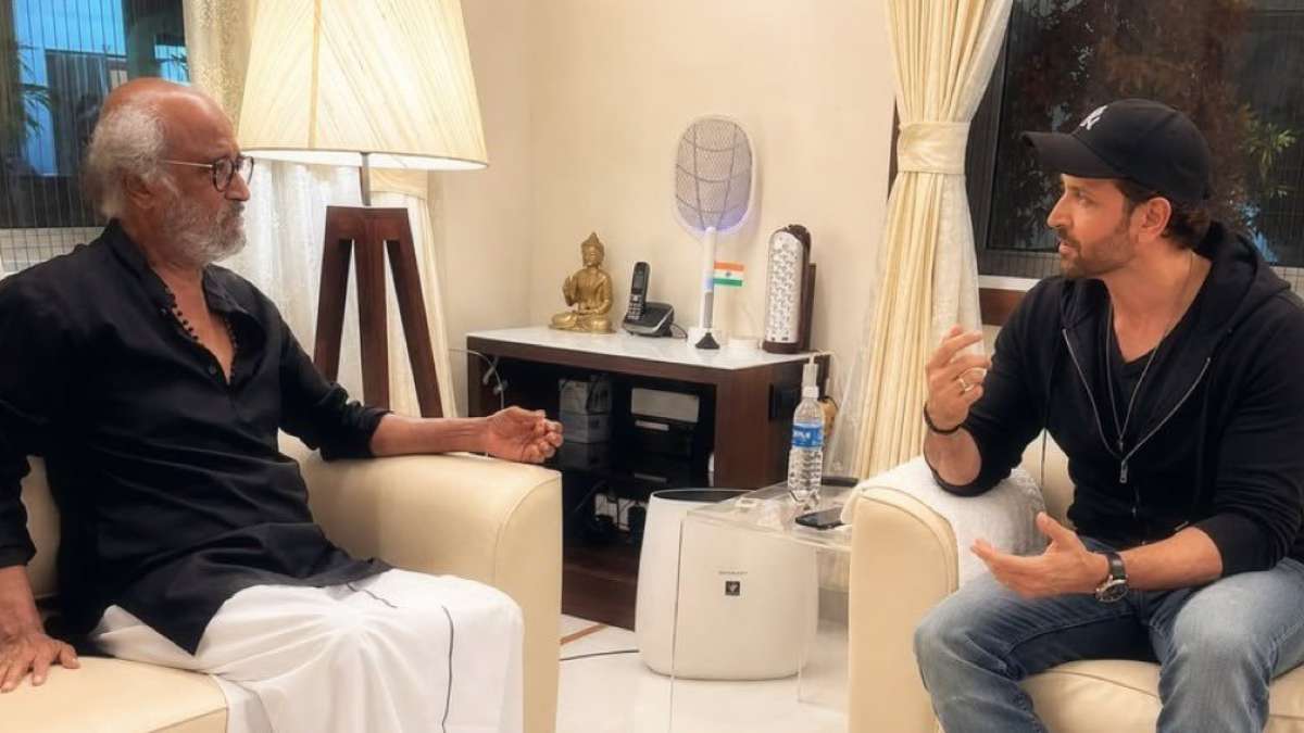 Rajinikanth and Hrithik Roshan's Recent Photo Sparks Excitement Over 'Jailer 2'