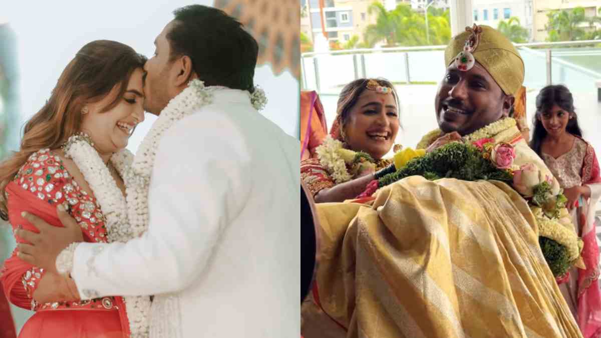 Prashanth Kalavid-Kruthi Gowda Tie the Knot in Grand Style