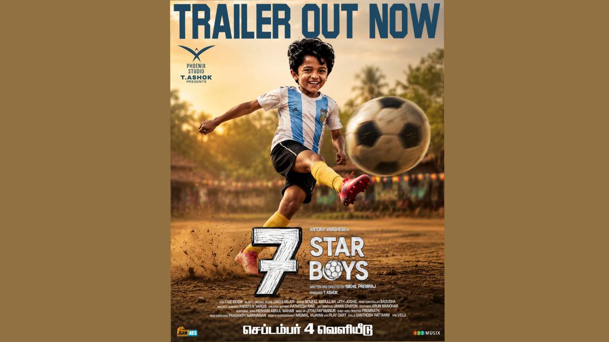 7 Star Boys Trailer Released; Antony Varghese and I.M. Vijayan Bring Football Drama to Theatres on September 4