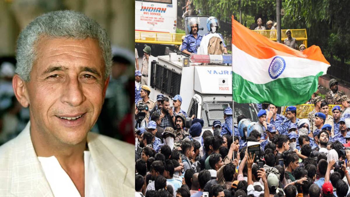 Naseeruddin Shah Supports Cockroach Janta Party Protests in Delhi