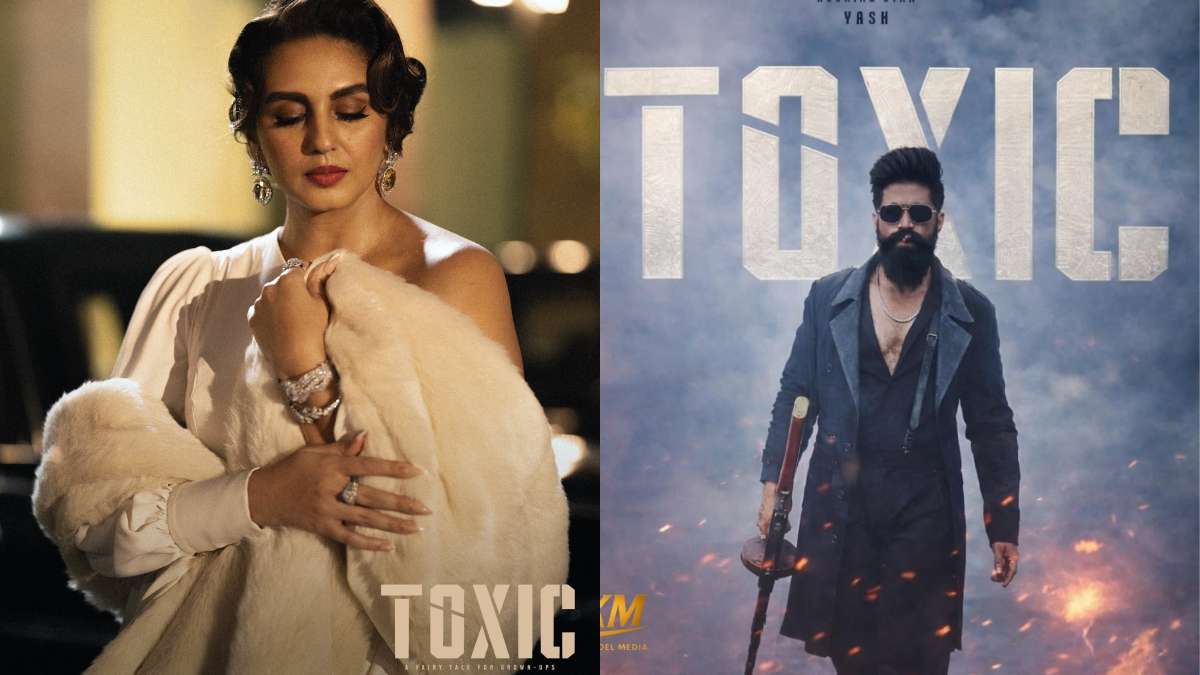 Huma Qureshi Toxic poster