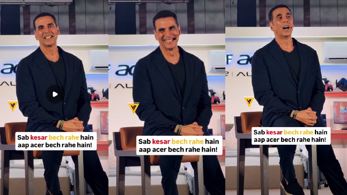 Akshay Kumar Laughs Off ‘Acer Over Kesar’ Dig Amid Vimal Elaichi Ad Controversy