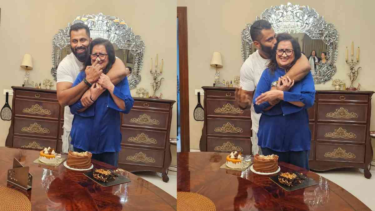 Abhishek Ambareesh Feeds Cake To His Mother In Heartwarming Family Moment