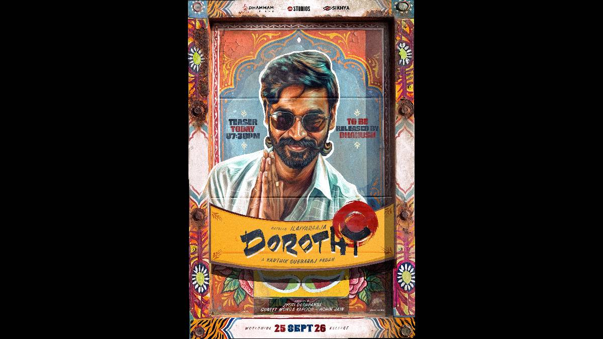 Mr Versatile Dhanush Set to Unveil the Much-Awaited ‘Dorothy’ Teaser