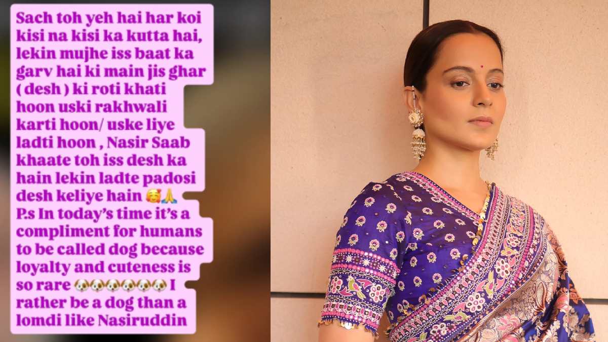 Kangana Ranaut and Naseeruddin Shah controversy