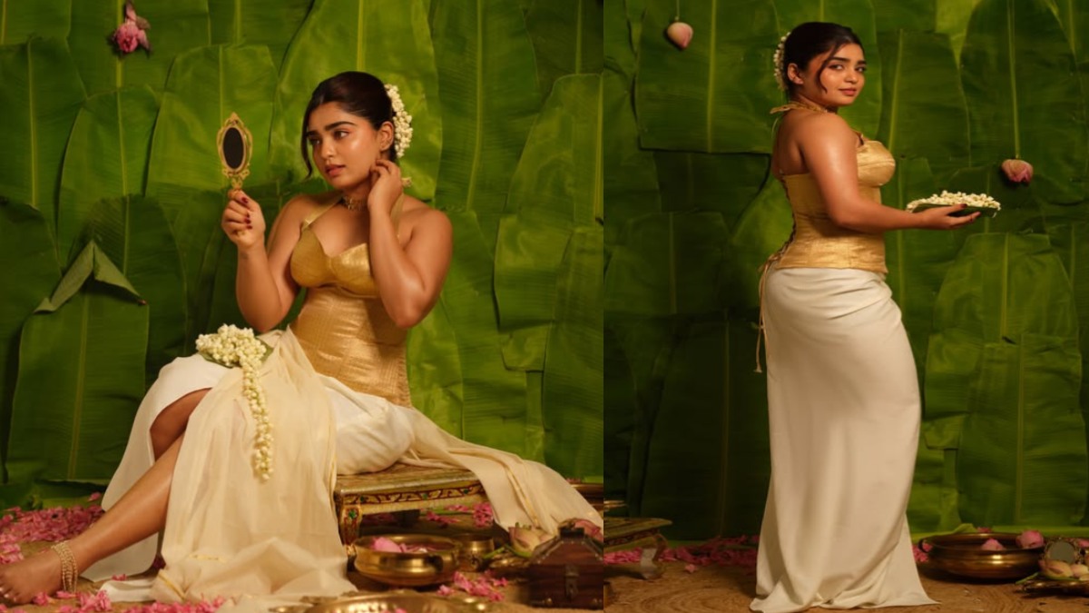 Gouri G Kishan Stuns in Traditional Saree Look