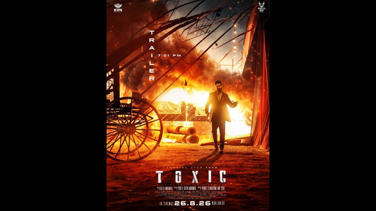 Yash’s Toxic Trailer Drops Today at 7:01 PM IST: Fans Await a Dark Fairy-Tale World