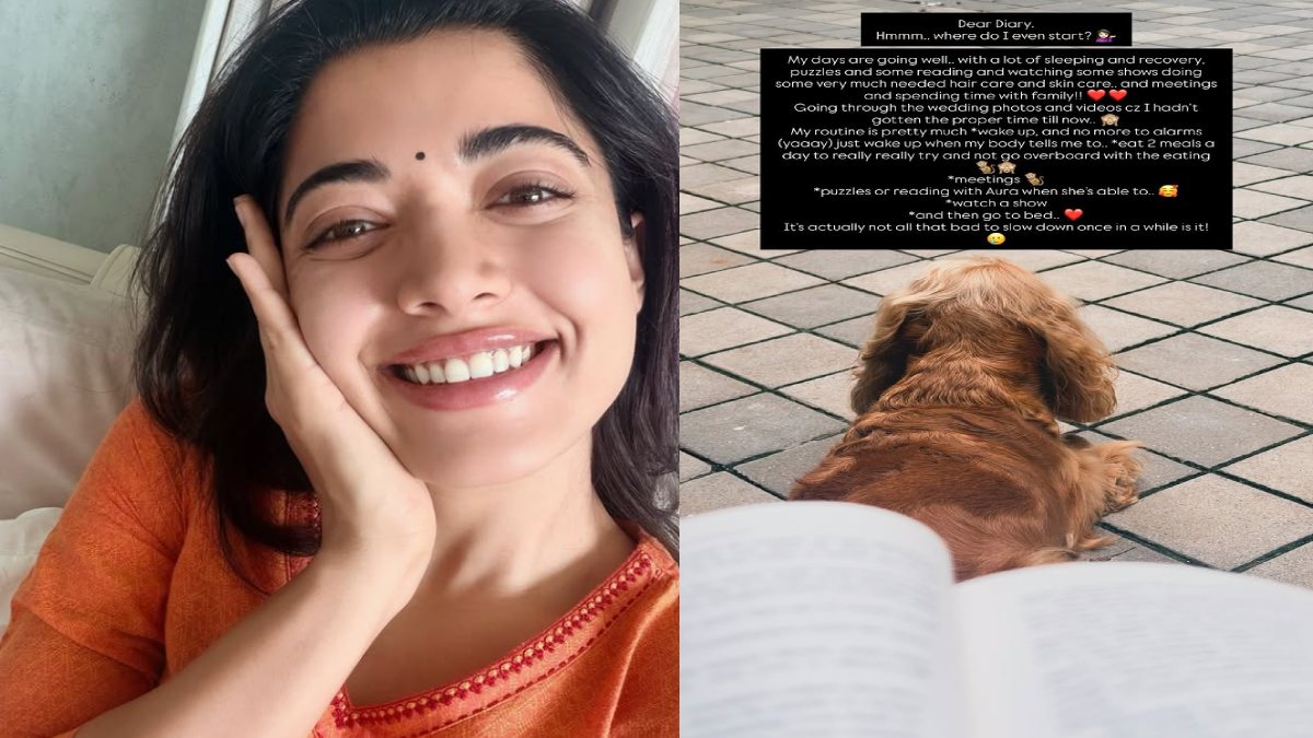 Rashmika Mandanna Shares Health Update During Injury Break, Reflects on Slower Life and Recovery Journey