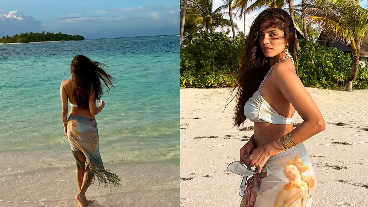 Malavika Mohanan beach look
