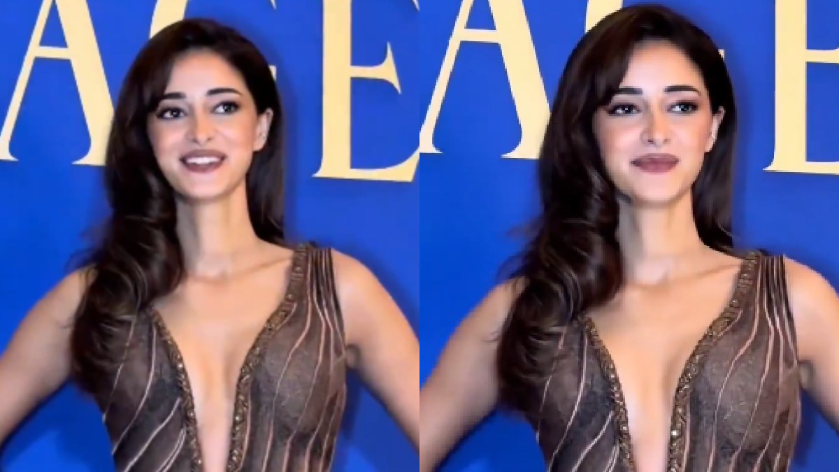 Ananya Panday in Rahul Mishra couture