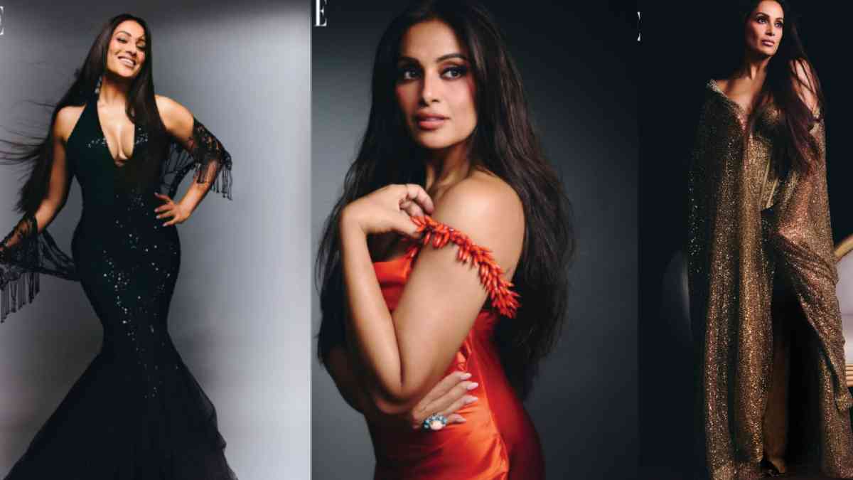 Bipasha Basu Turns Heads In Electric Blue With Stunning Elle Digital Cover