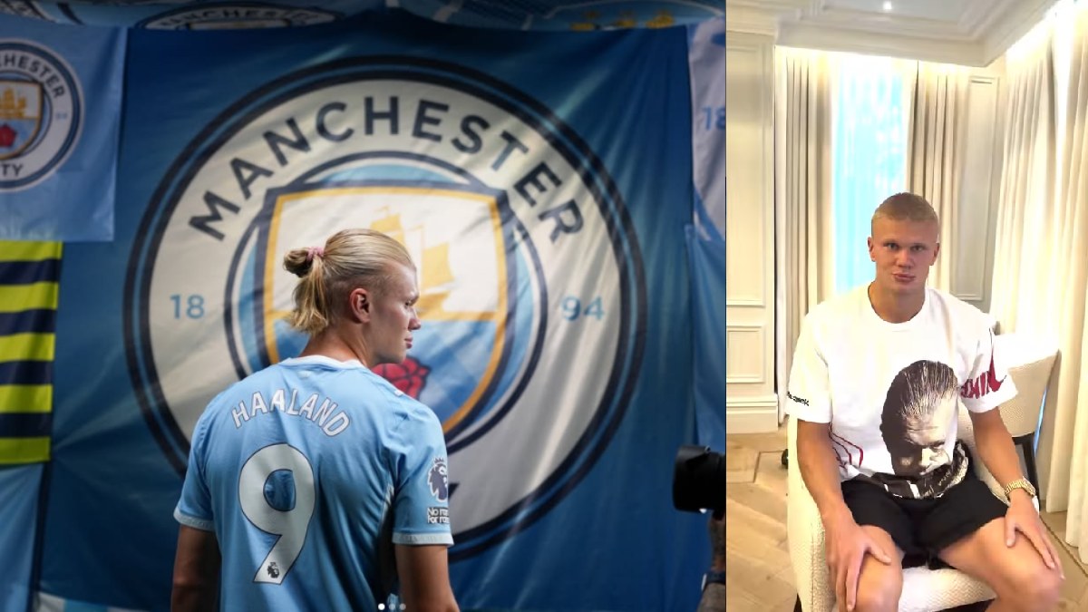 Erling Haaland new haircut