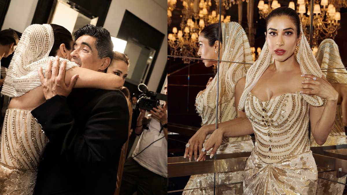 Sophie Choudry & Manish Malhotra, Paris Couture Week