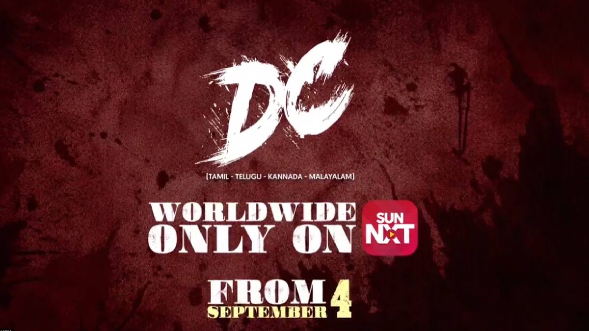 DC OTT Release Tonight: Lokesh Kanagaraj Film on Sun NXT