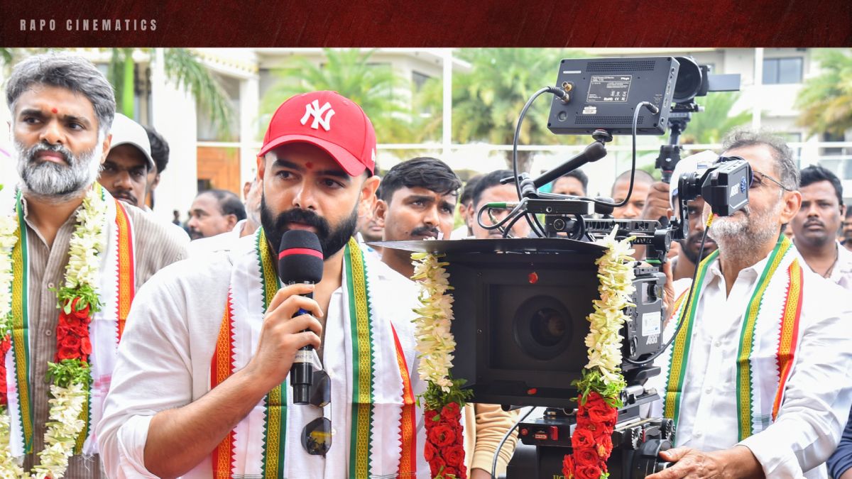 Ram Pothineni’s RAPO23 Launches with Grand Pooja Ceremony