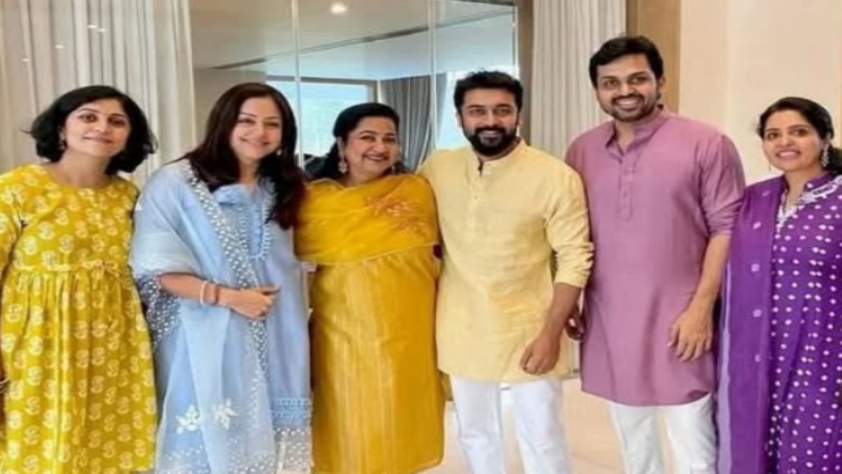Suriya Reveals Radikaa Sarathkumar Financially Helped Karthi Secure US Visa Before Acting Career