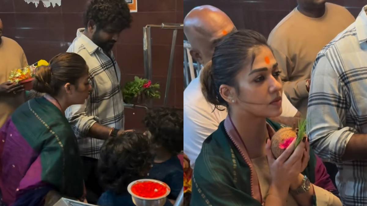 Nayanthara Visits Siddhivinayak Temple With Family, Seeks Blessings in Mumbai