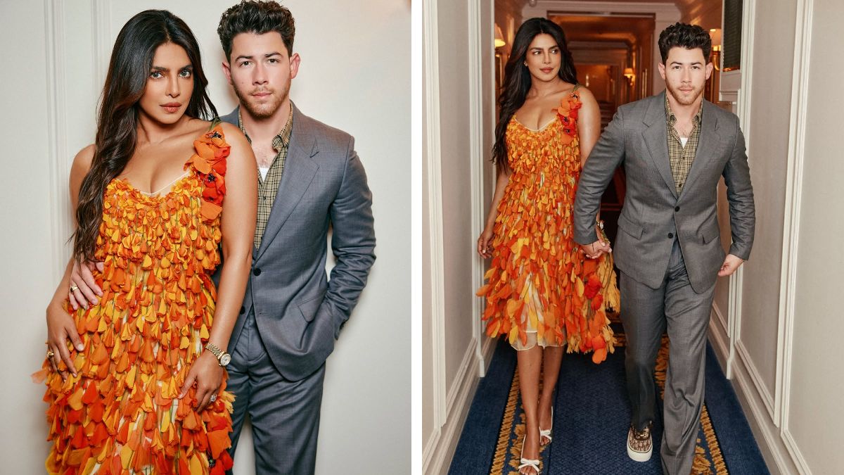 Priyanka Chopra Nick Jonas fashion show