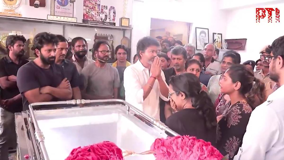 CM Vijay Mourns Death of Veteran Director K Bhagyaraj