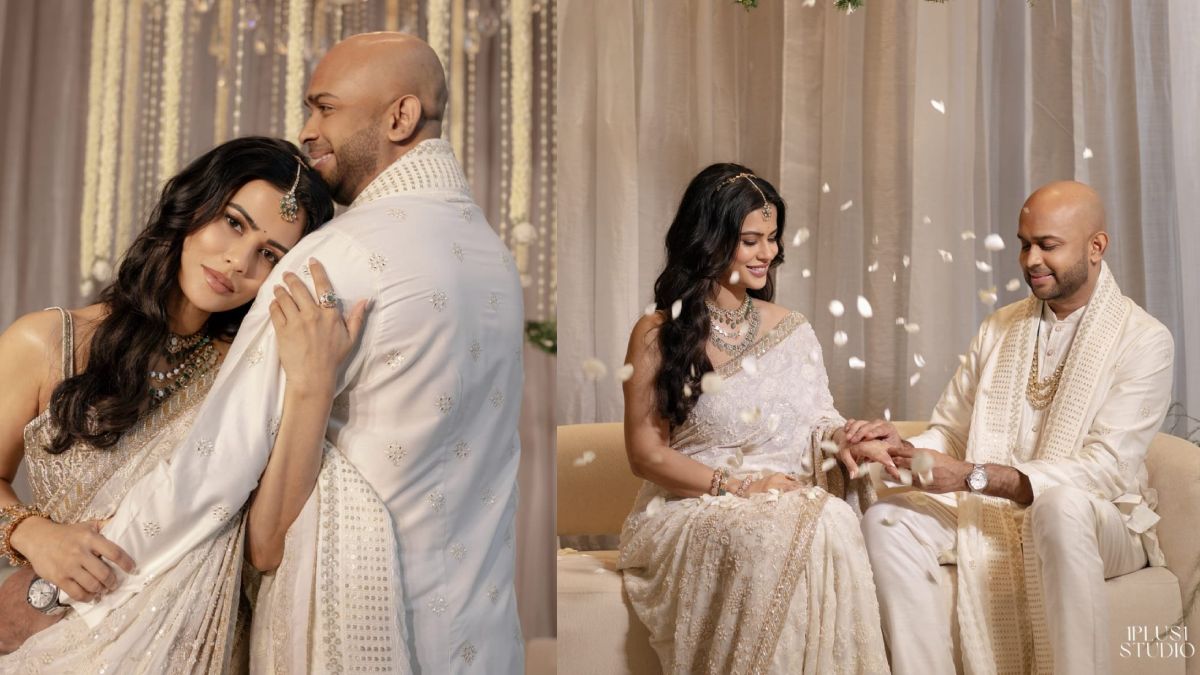 Sharmiela Mandre and Sudhan Sundaram Officially Engaged in Bengaluru Ceremony