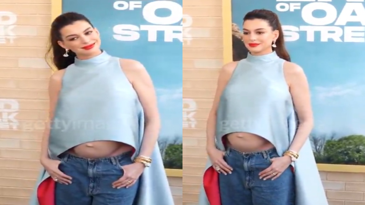 Anne Hathaway’s Latest Red Carpet Look at The End of Oak Street Premiere Goes Viral