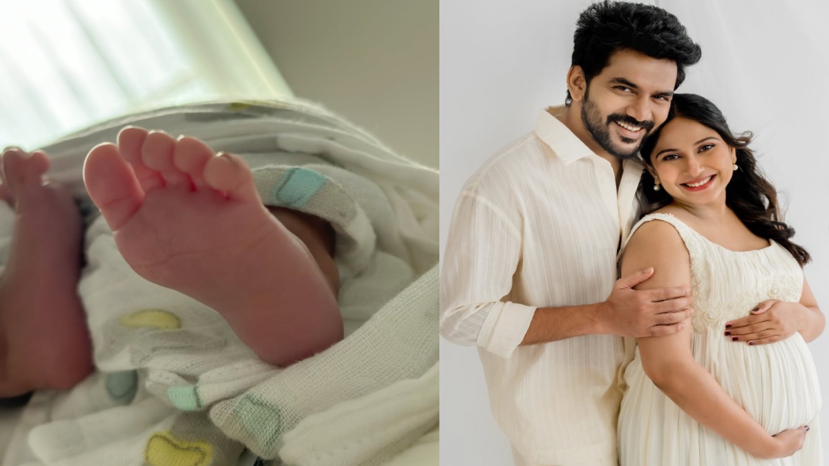Tamil actor Kavin and his wife Monica David have welcomed twins