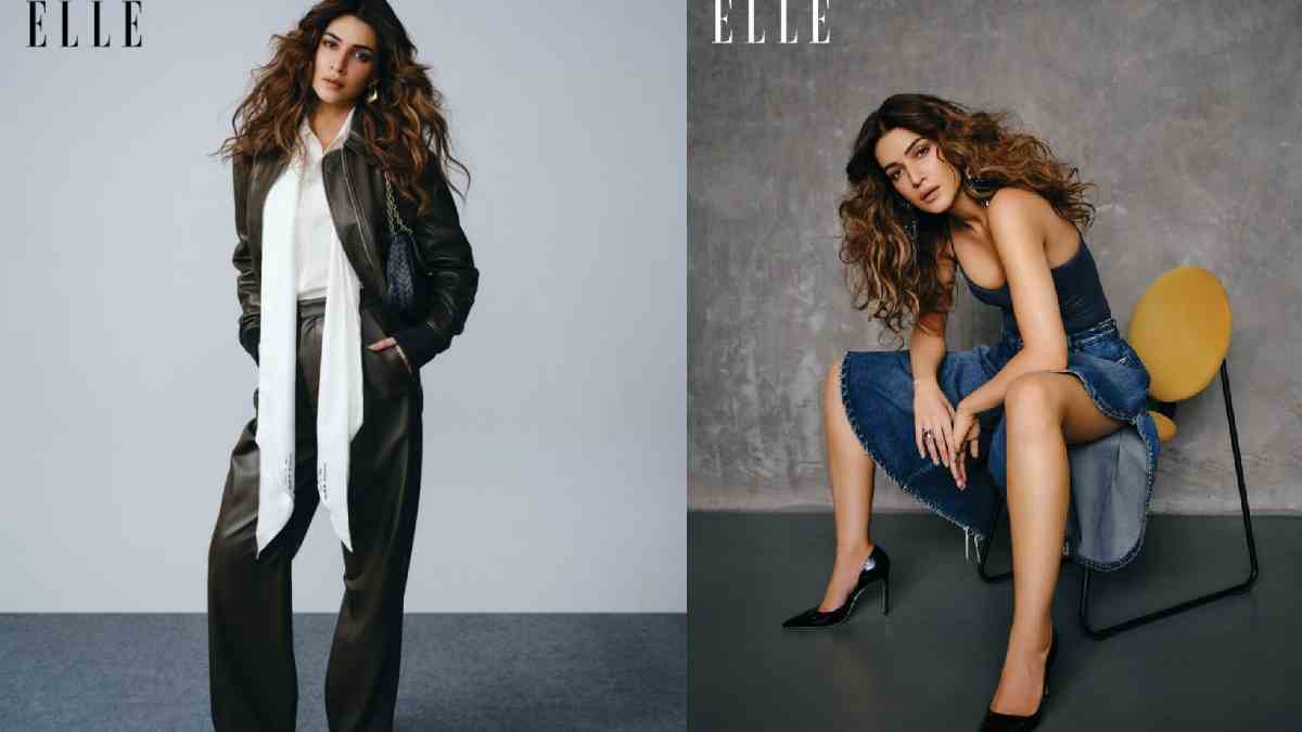 Kriti Sanon Stuns in Sequin Winter Glamour as ELLE India Celebrates 30 Years