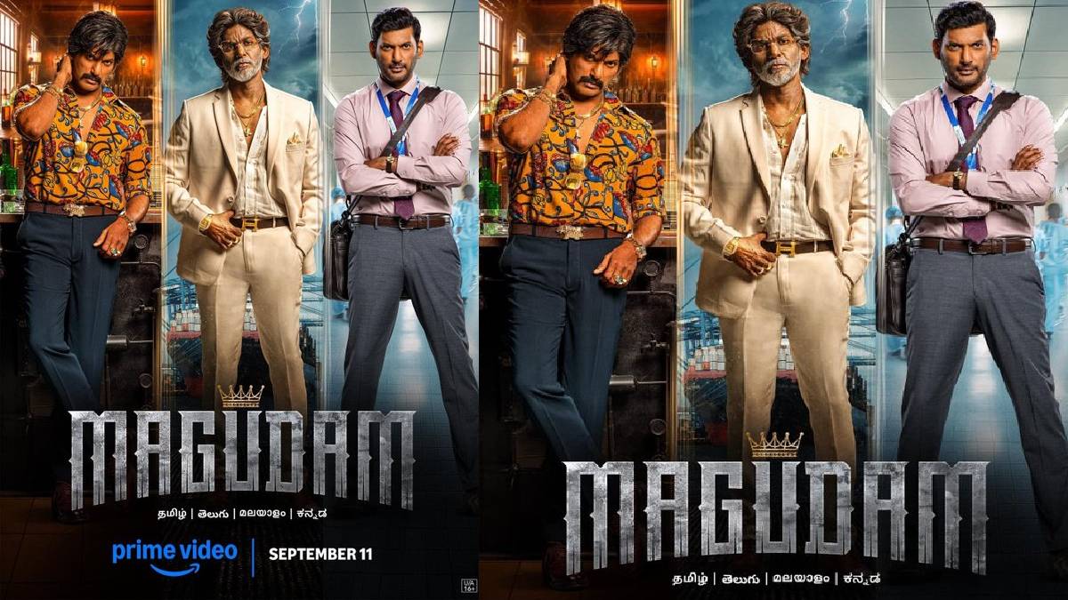 Magudam OTT Release: Vishal’s Action Drama Now Streaming on Prime Video in 4 Languages