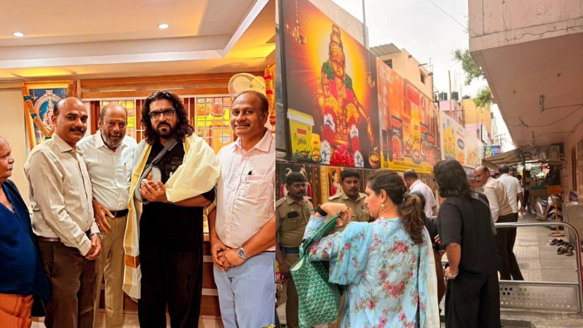 Ram Charan Visits Temples Two Days After Surgery