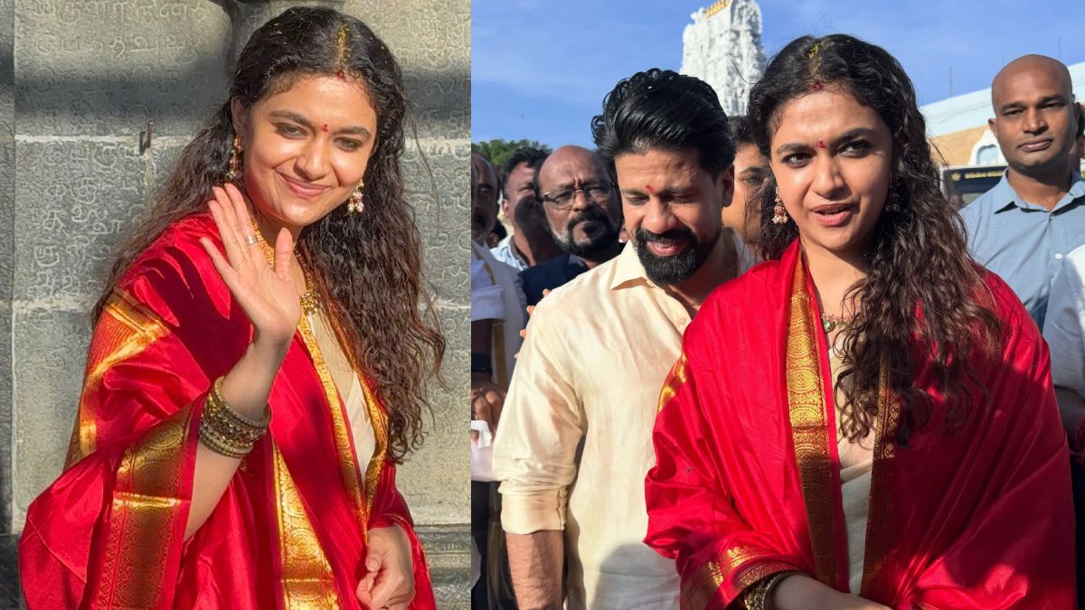 Keerthy Suresh Tirumala visit June 2026