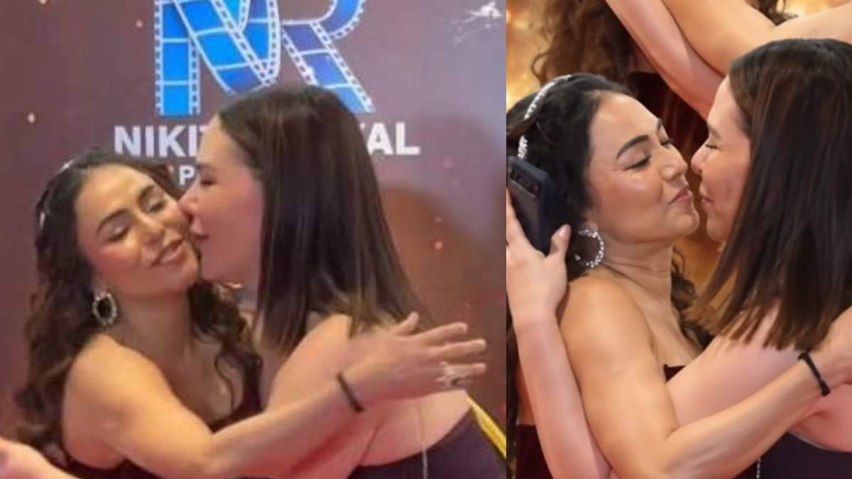 Nikita Rawal Shocked as Female Fan Kisses Her on Lips