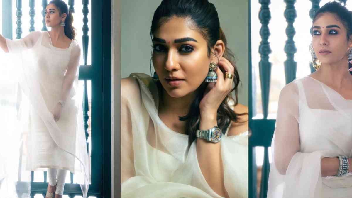 Nayanthara Turns Muse in Flowy White