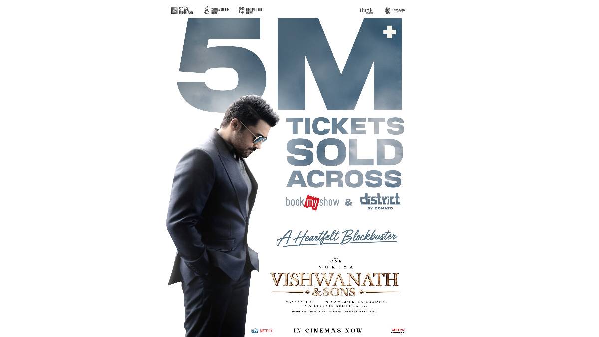 Vishwanath And Sons Hits 5 Million+ Ticket Sales, Continues Strong Box Office Run