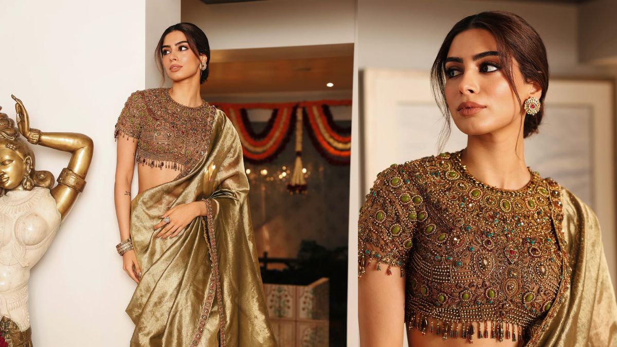 Khushi Kapoor mehendi look