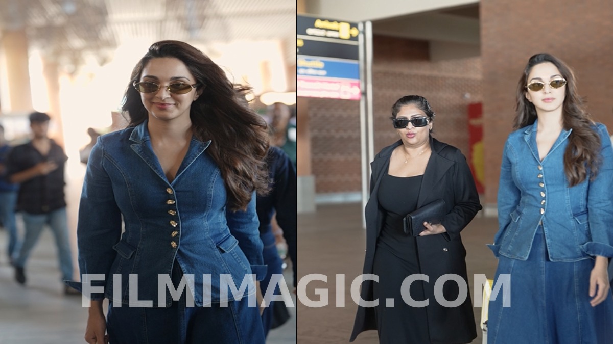 Kiara Advani, Geetu Mohandas Arrive in Bengaluru for Grand Toxic Trailer Launch