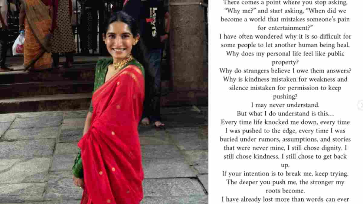 Krishi Thapanda Breaks Silence With Emotional Post: "No Matter How Many Times I'm Pushed Down, I'll Rise Again"