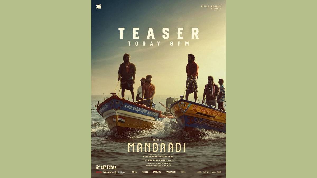 Mandaadi Teaser Set to Drop at 8 PM Today; Soori’s Sports Action Drama Releases September 10