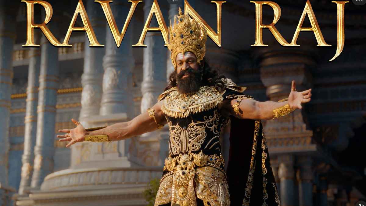 Yash as Ravana in Ravan Raj poster