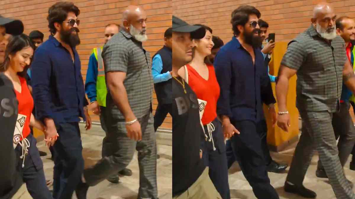 Yash Returns to Bengaluru After Foreign Trip With Family; Airport Video Viral