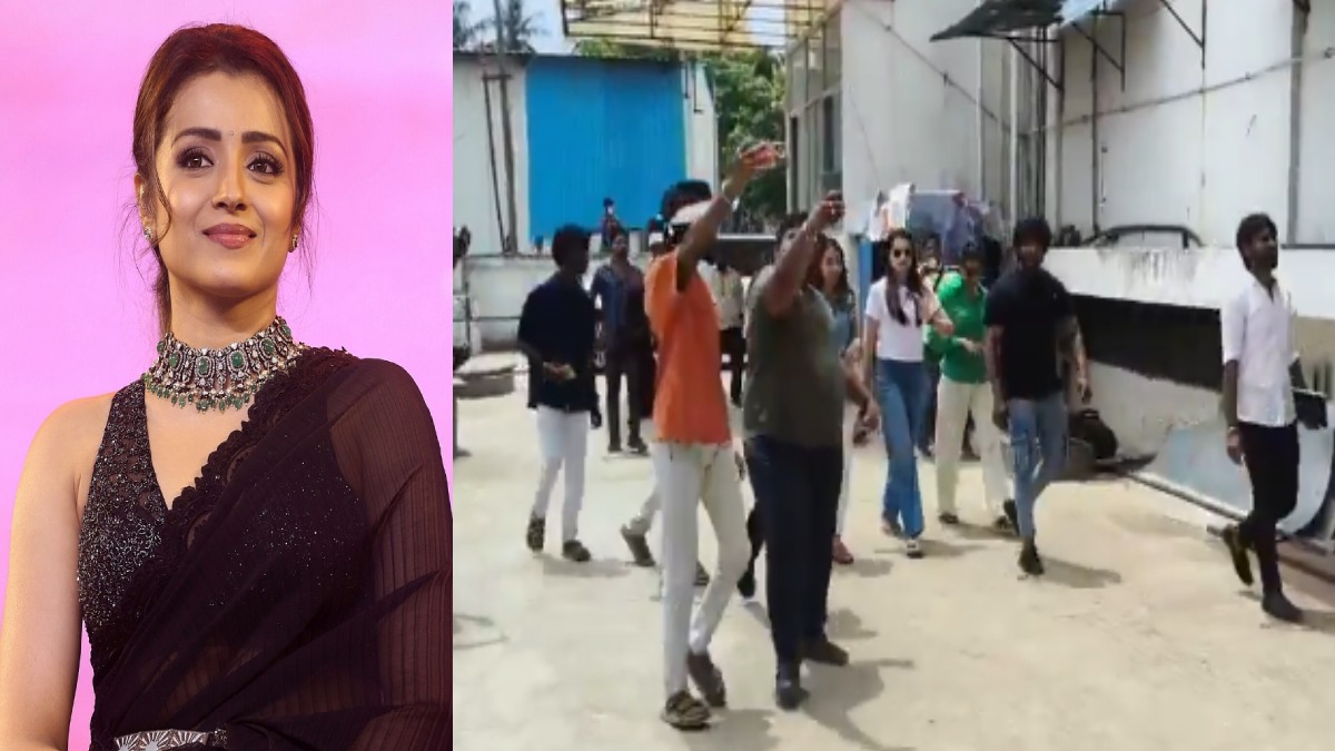 Trisha Krishnan Visits Chennai Theatre to Watch Vijay’s Jana Nayagan, Says She’s ‘Looking Forward’ to the Film