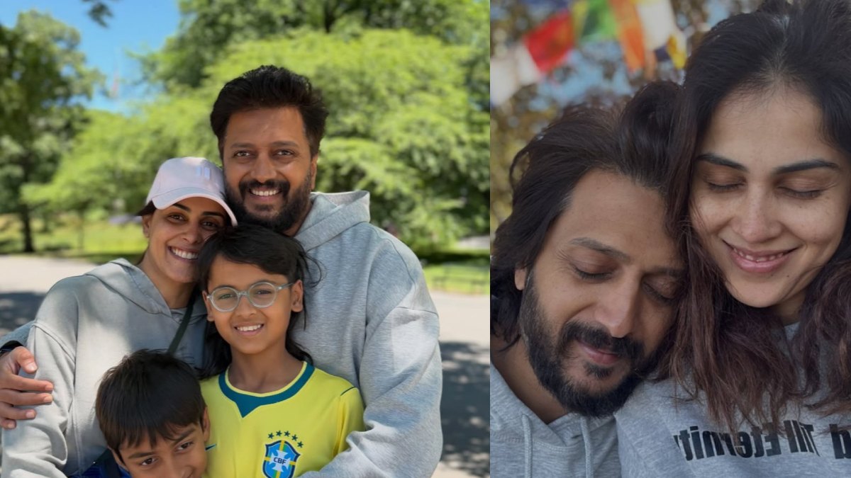Riteish Deshmukh Shares Heartfelt Birthday Wish for Wife Genelia Deshmukh Calling Her "My Crazy Baiko"